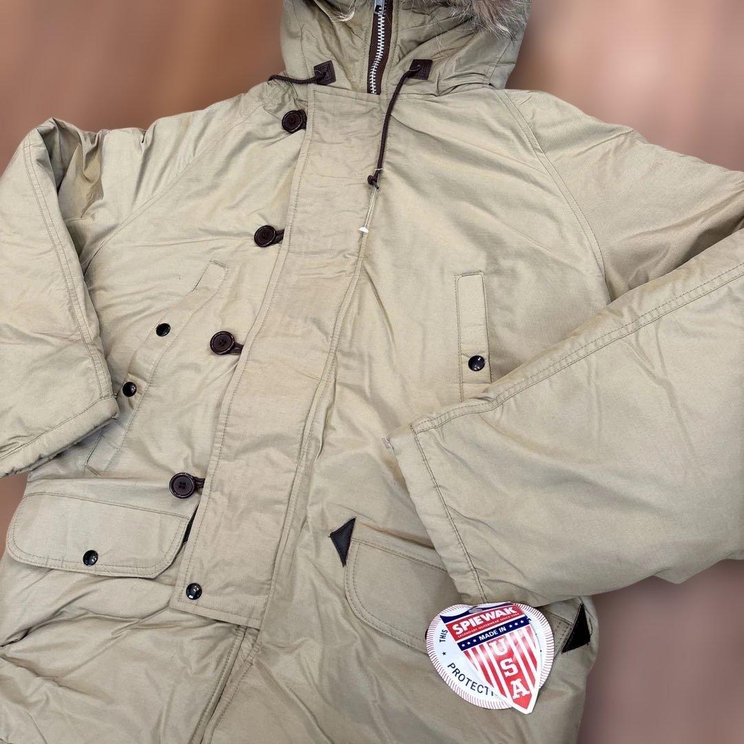 SPIEWAK スピワック　USA製　コート　ベージュ　40 未使用