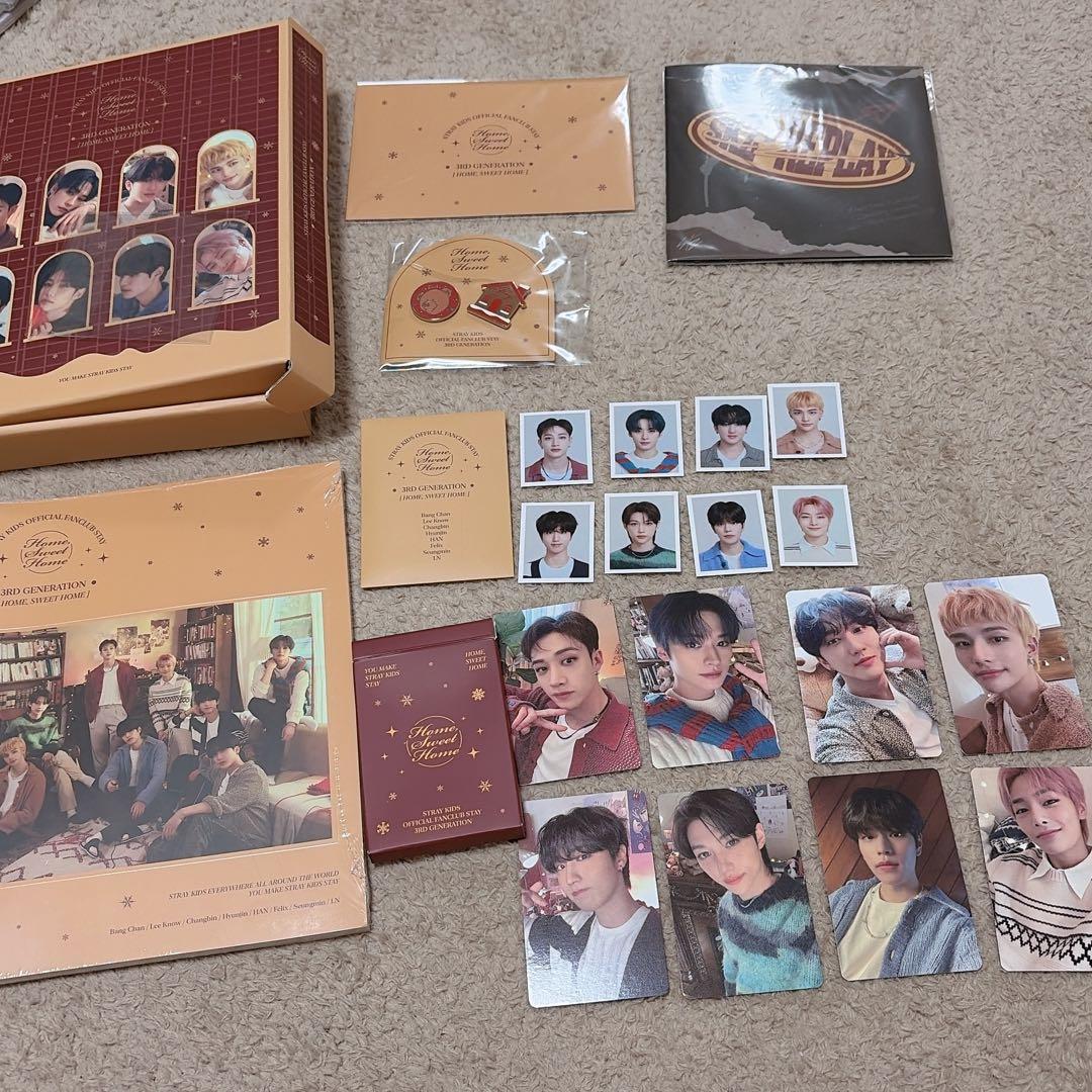 straykids スキズ トレカ STAY3期 ファンクラブキット