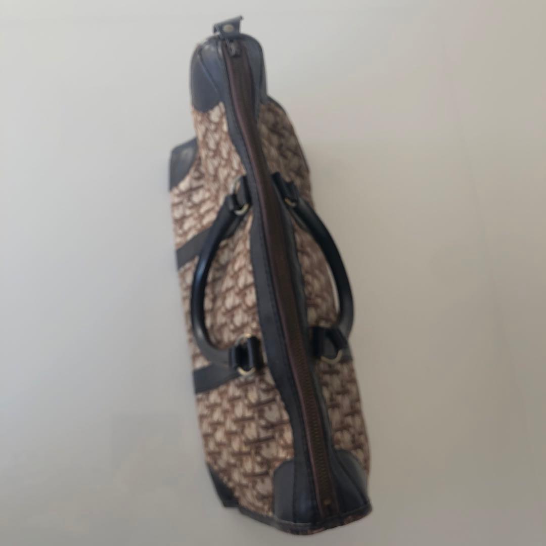 値下げします！Dior トートバッグ キャンバス レザー ブラウン