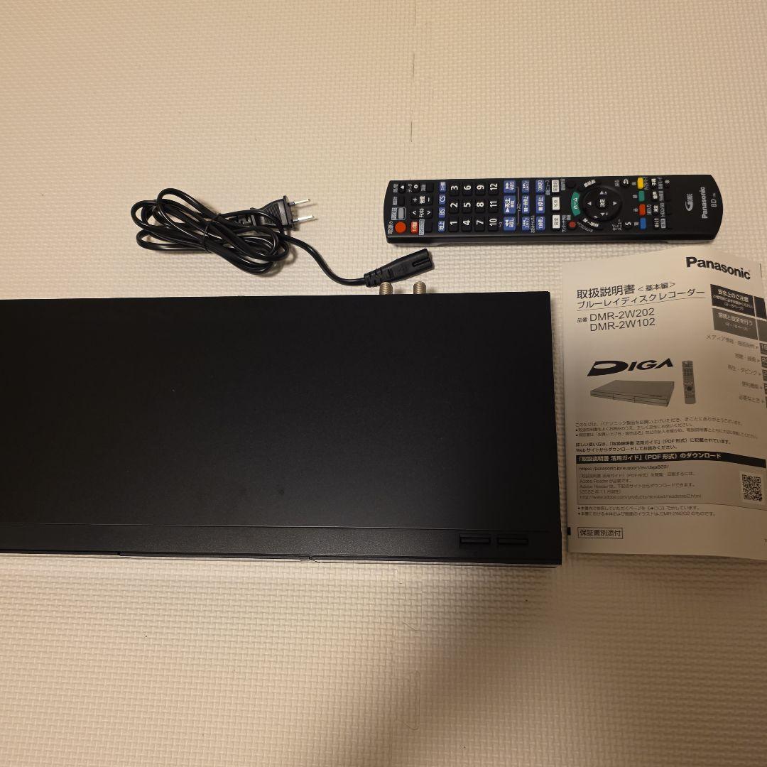 Panasonic ブルーレイディスクレコーダー DMR-2W202