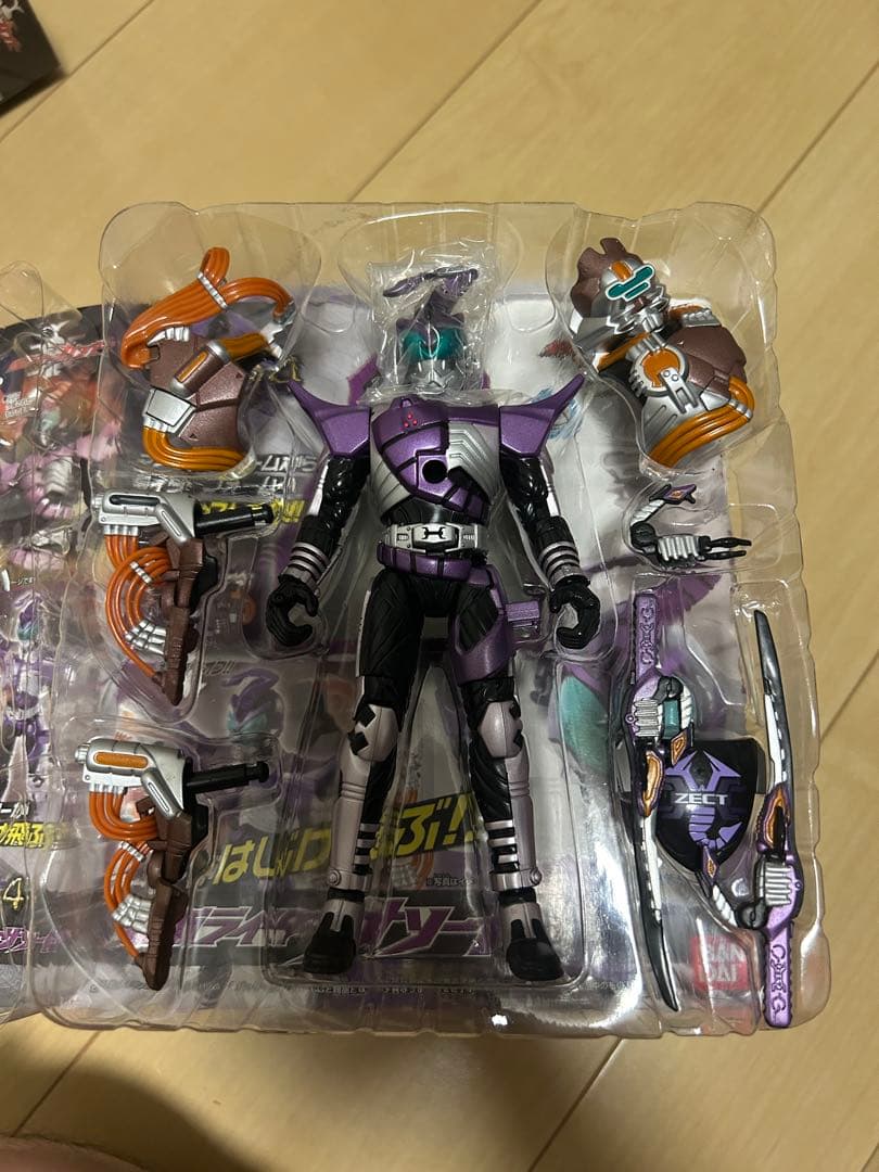 【当時品】仮面ライダーカブト　キャストオフライダーシリーズ10点セット