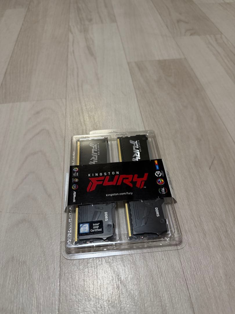 KINGSTON FURY BEAST DDR5 メモリー 8gb 2枚セット