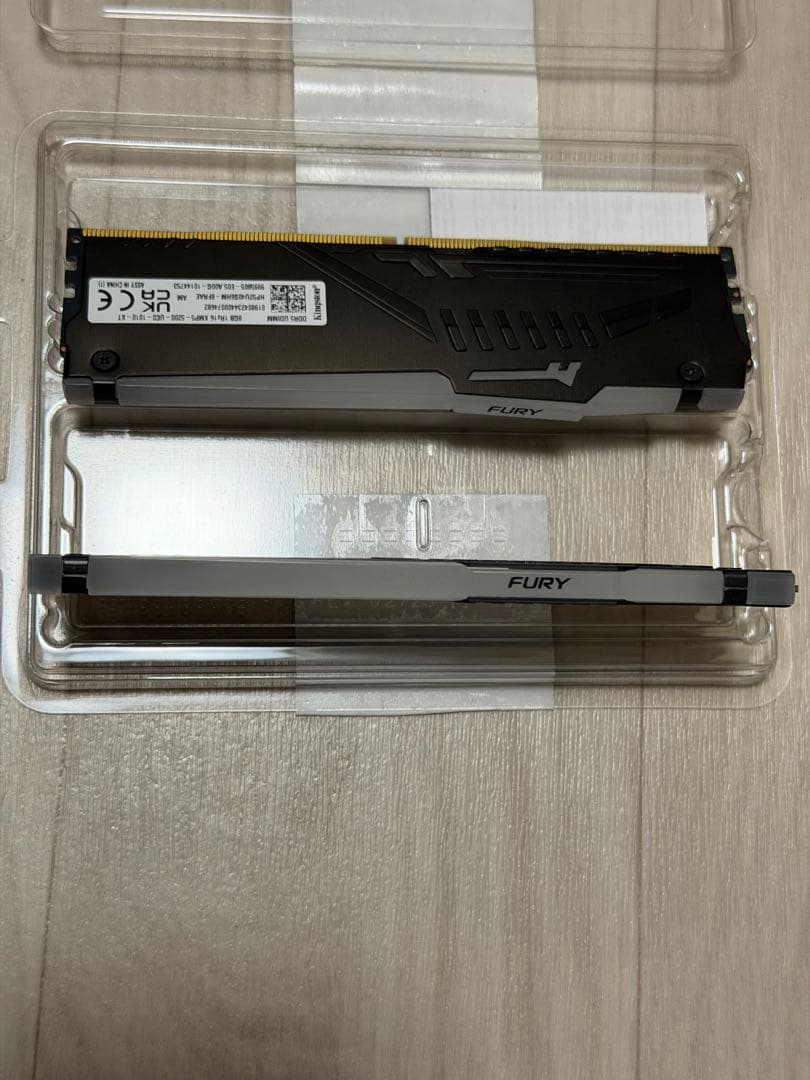 KINGSTON FURY BEAST DDR5 メモリー 8gb 2枚セット