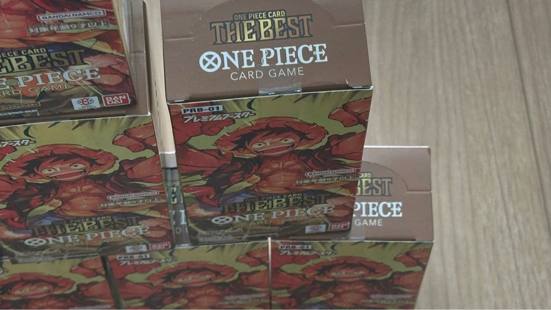 ONE PIECE CARD GAME THE BEST ボックス　8個セット