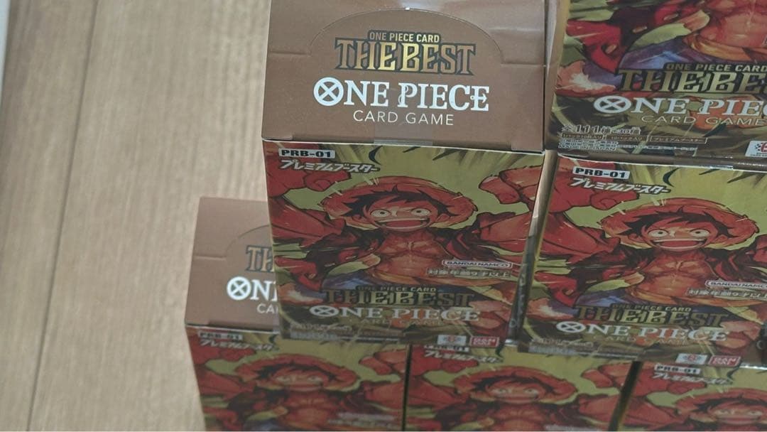 ONE PIECE CARD GAME THE BEST ボックス　8個セット