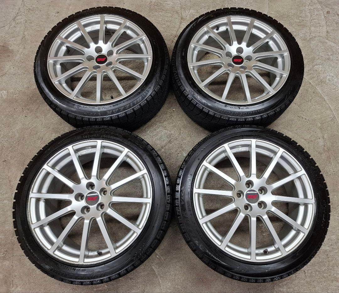 スバル レガシィ STI ts 18インチ 8.0J 純正 ホイールタイヤ
