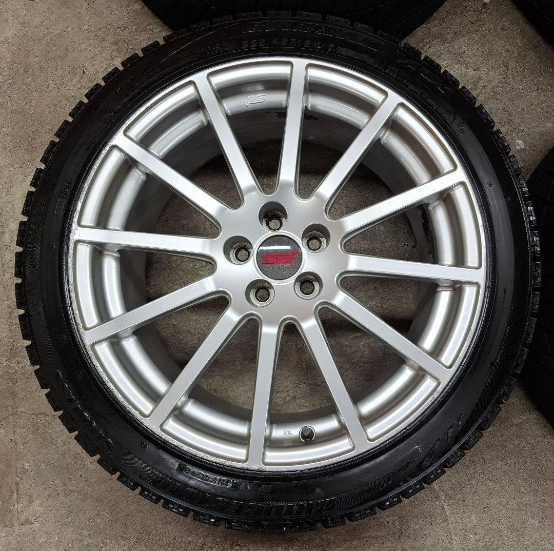 スバル レガシィ STI ts 18インチ 8.0J 純正 ホイールタイヤ