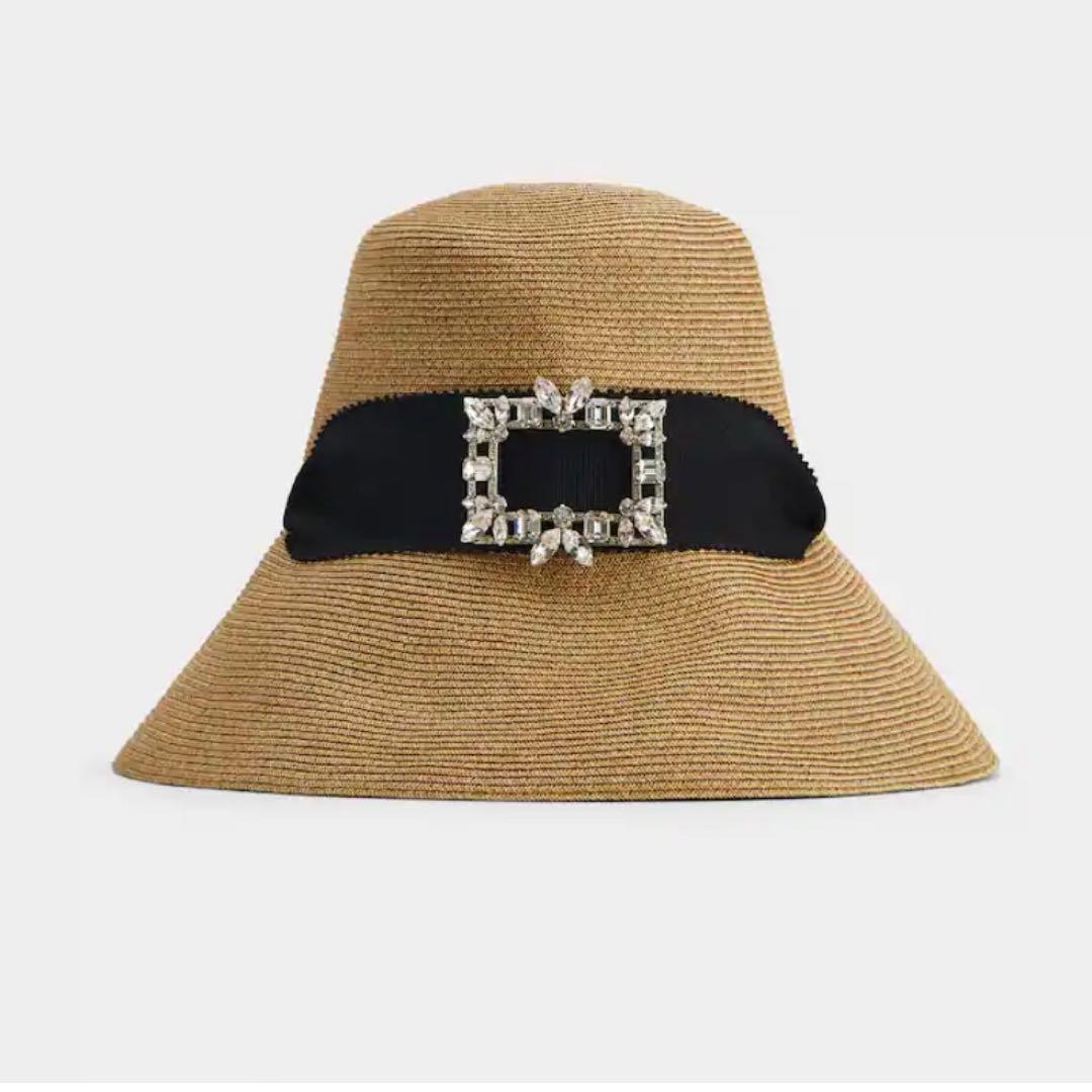 本日限定値下げ！新品未使用！ROGER VIVIER ラフィア ハット