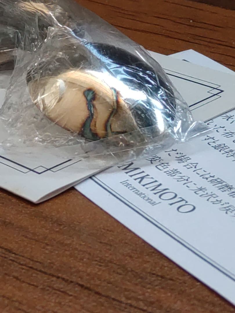 【クロさん予約済】MIKIMOTO 銀製スプーン ベビー用