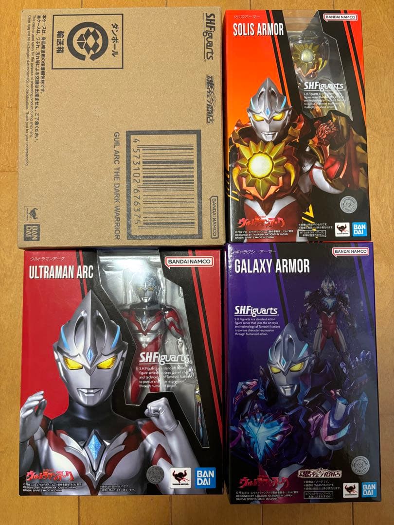 専用出品　S.H.Figuarts アーク、ギルアーク、アーマー類まとめ