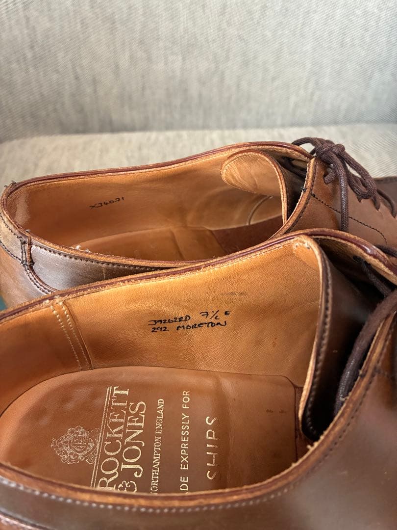 Crockett＆Jones MORETON ウイスキーコードバン