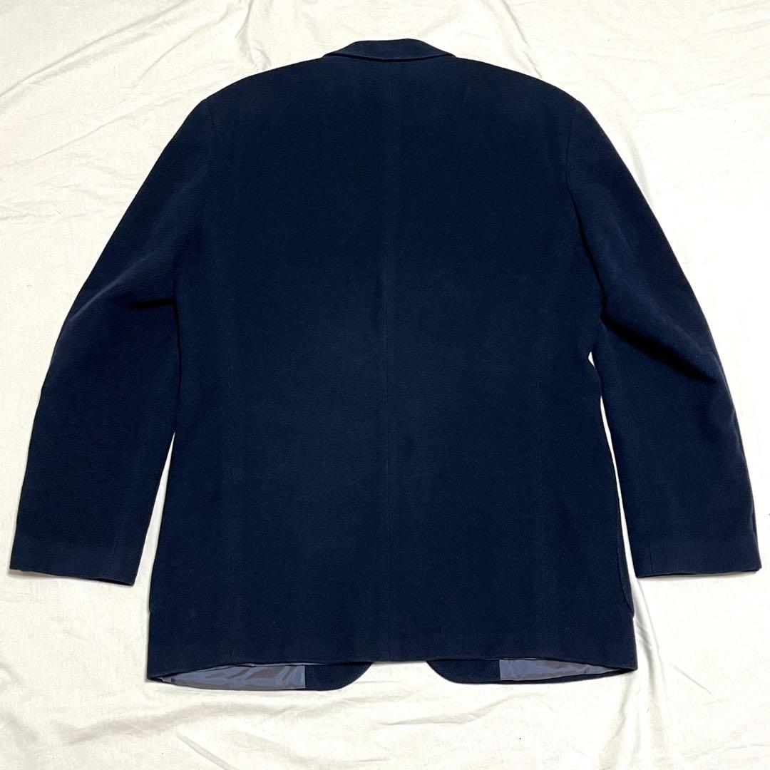 【美品XL】ヒューゴボス テーラードジャケット　大きいサイズ　アウター　美品　紺