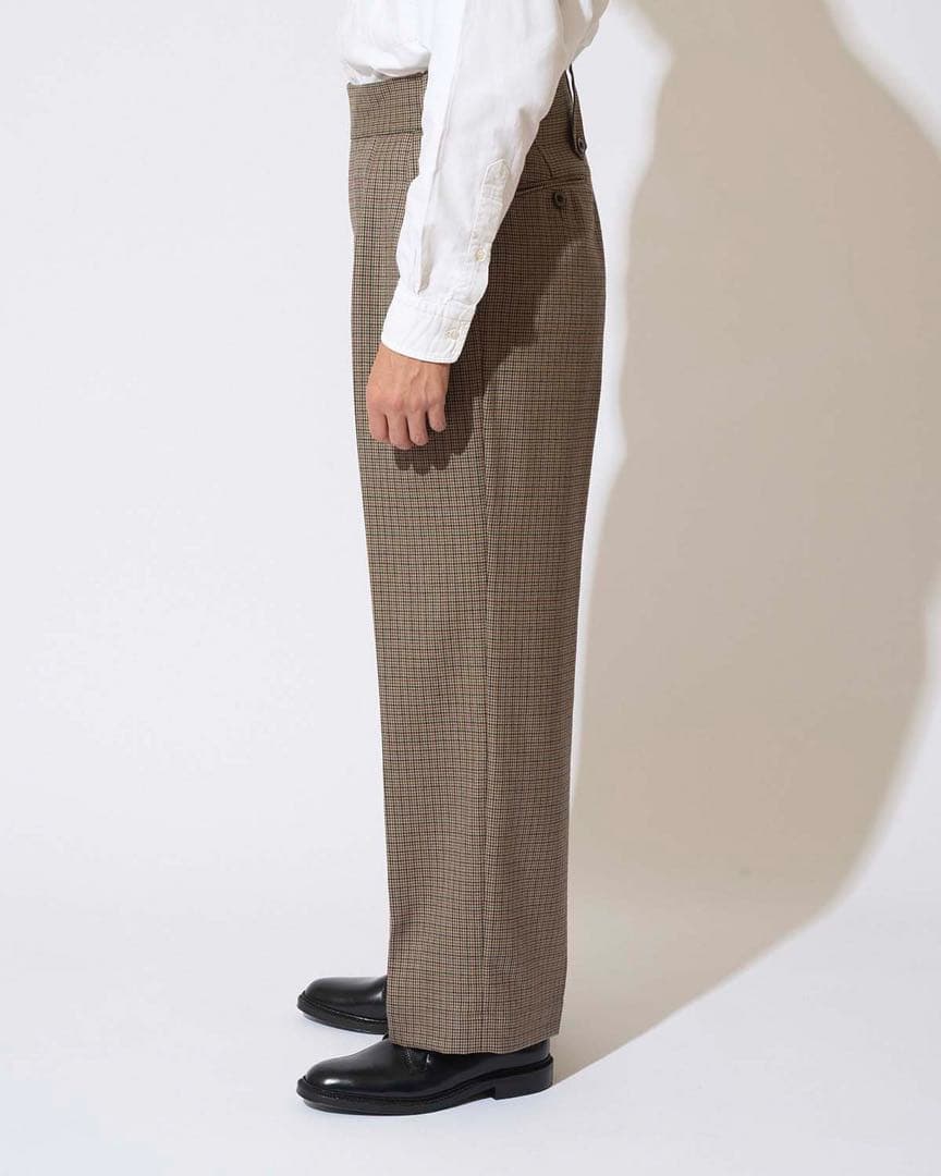 TANGENT HENRY ウォッシャブルウールトラウザース