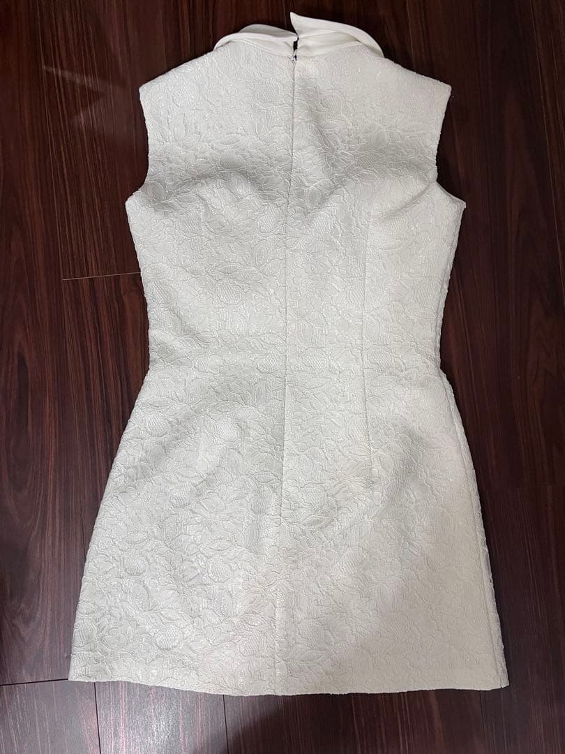 ROBE de FLEURS ホワイトドレス M