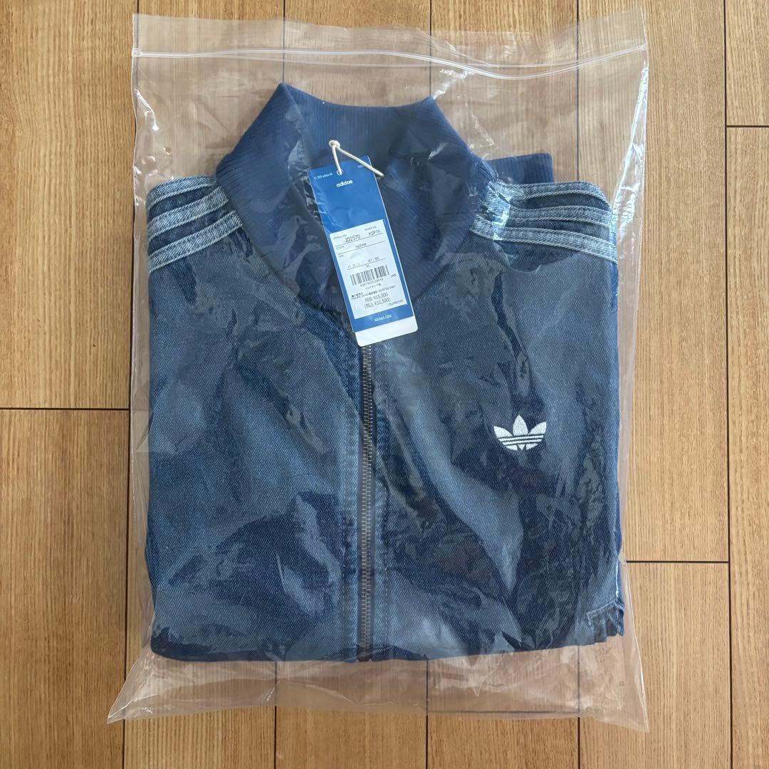 アディカラー　デニムトラックトップ　　アディダス　デニム