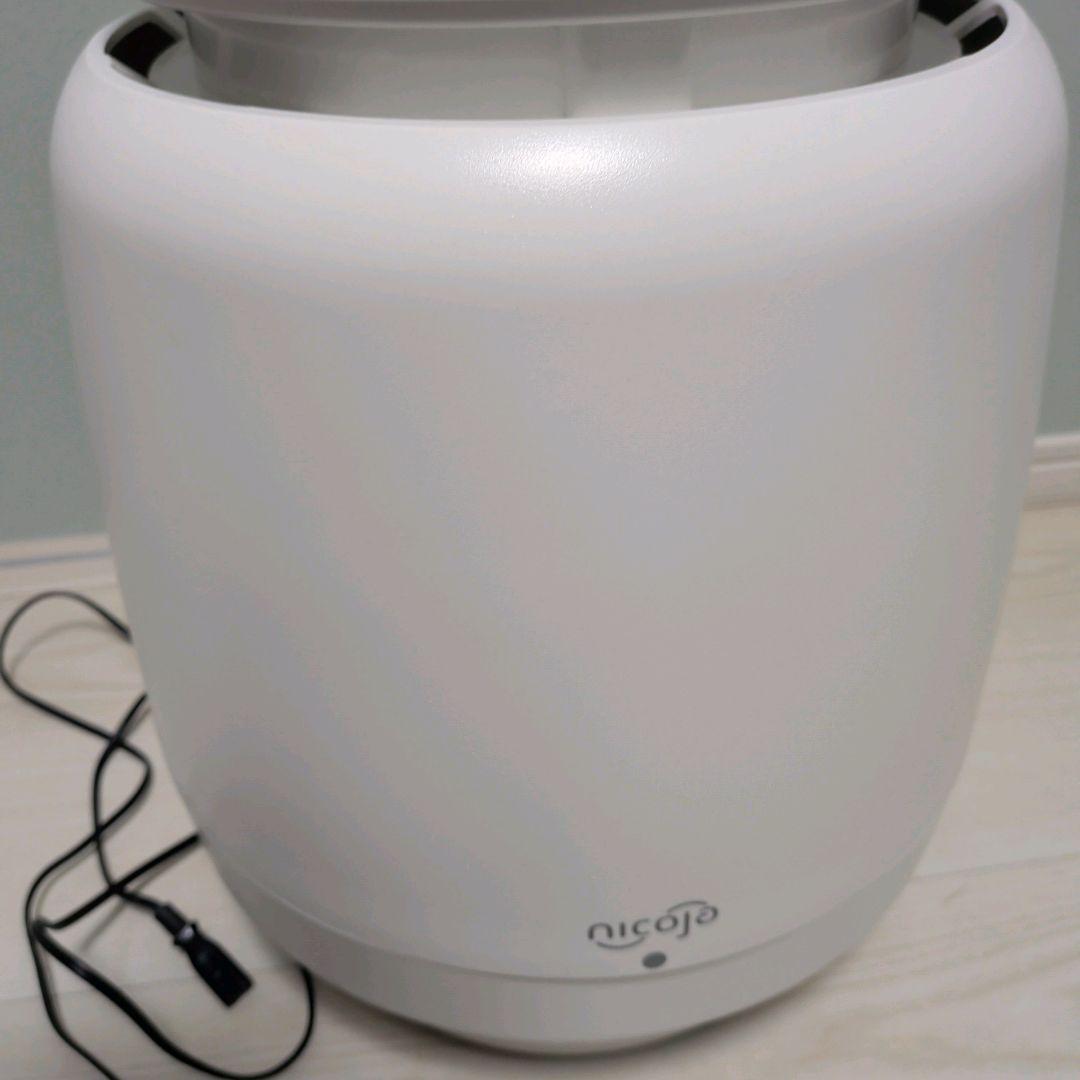【未使用】nicoja カタログハウス　モイスシールド気化式加湿器　ML2061