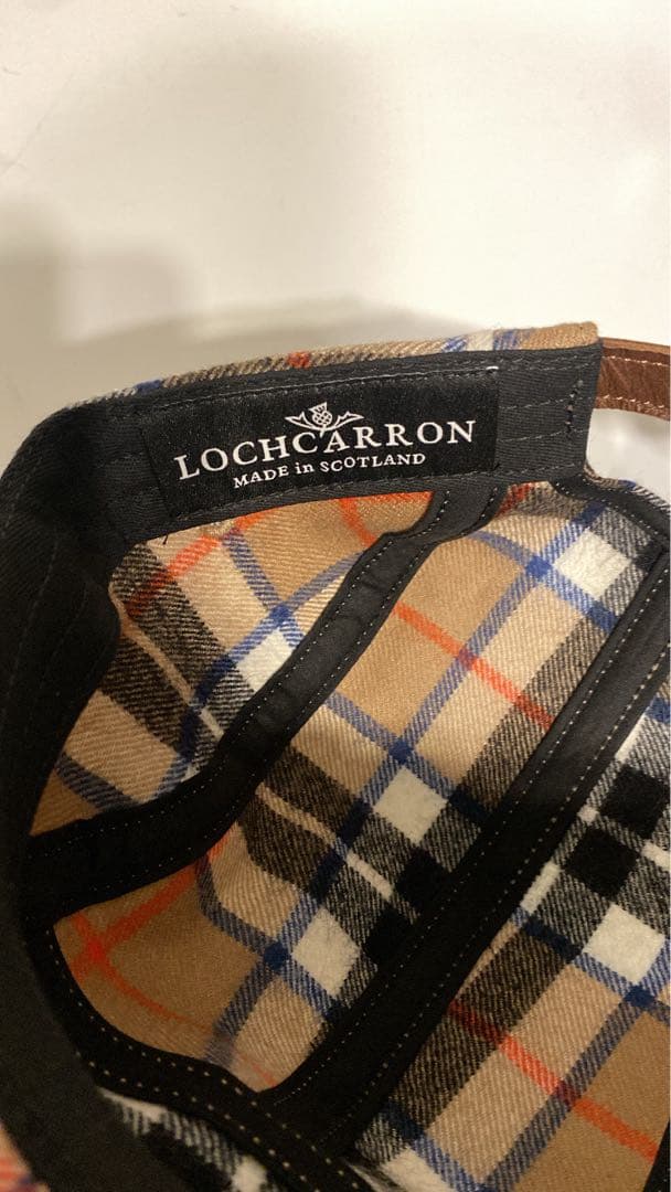 Supreme Burberry柄キャップ