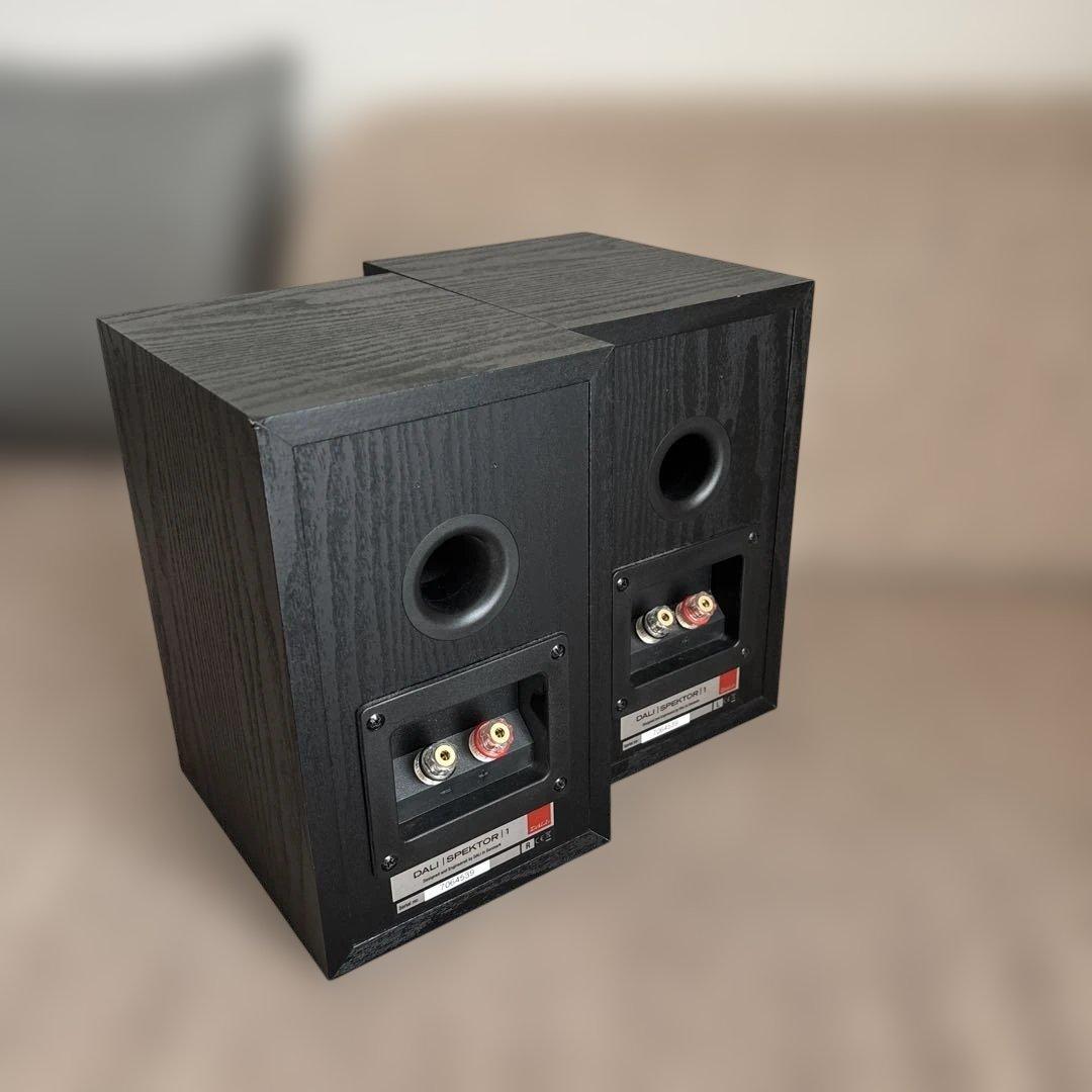 s*a様 DALI SPEKTOR 1 スピーカー 本体ブラック　ブックシェルフ