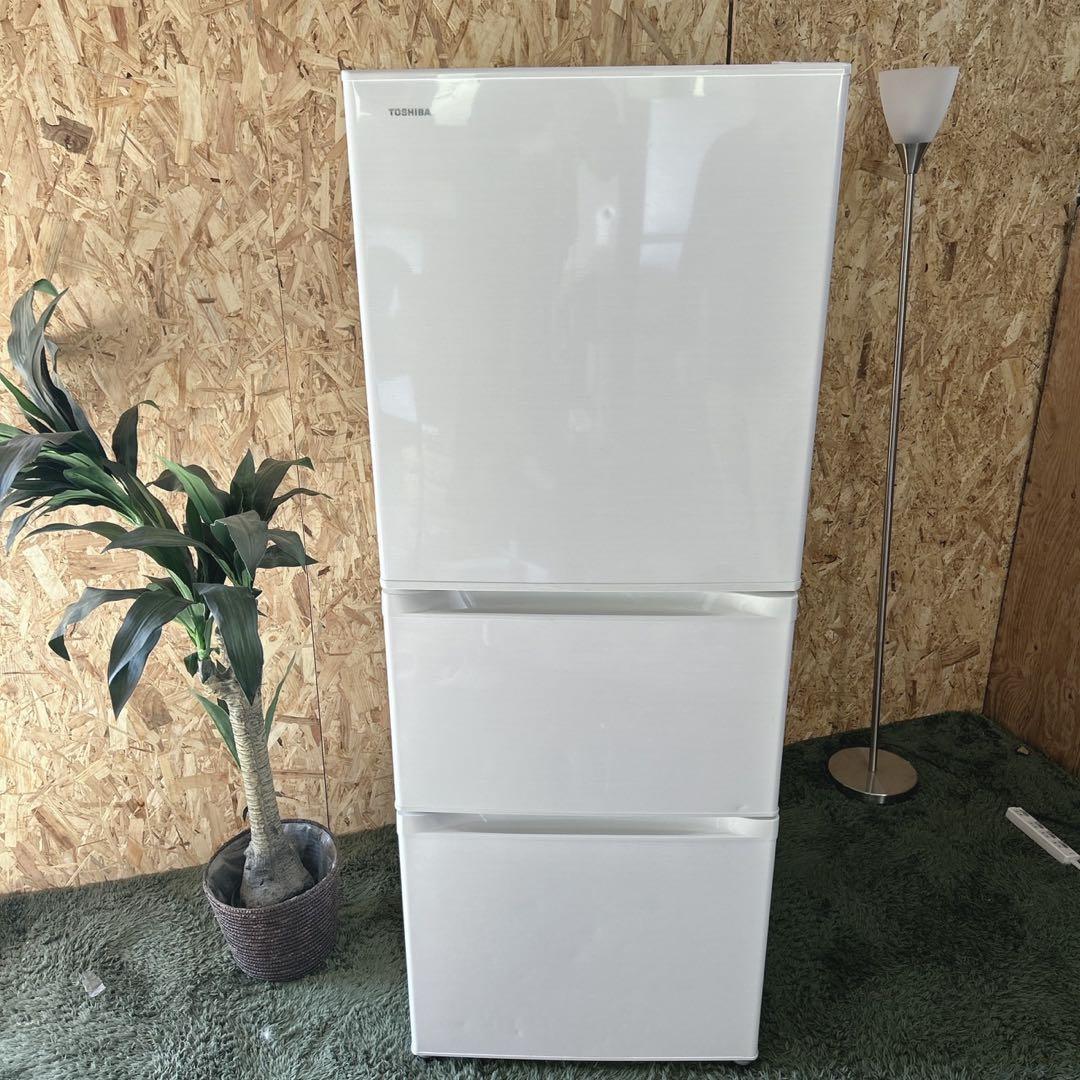 TOSHIBA GR-M33S (WT) 冷蔵庫 330L 2018年