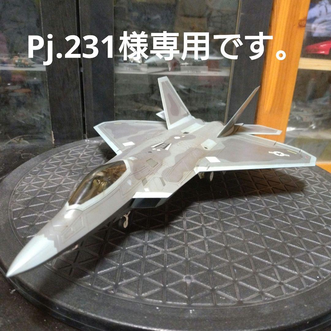 ハセガワ 1/48 F22 ラプター 塗装済み完成品