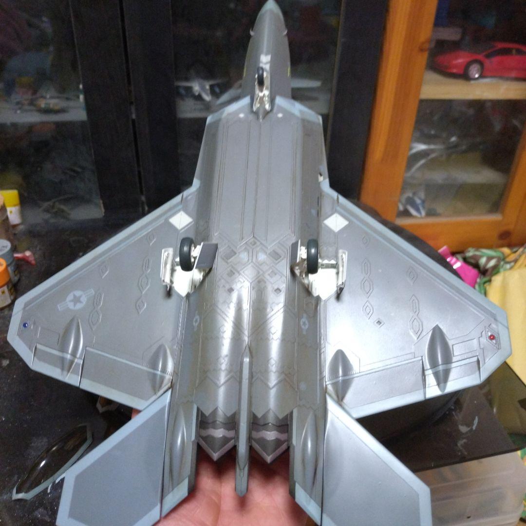 ハセガワ 1/48 F22 ラプター 塗装済み完成品