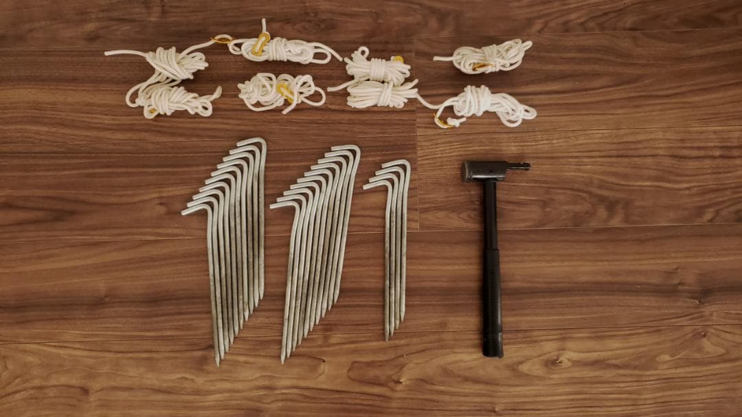 ogawa ティエララルゴ　テント＋PVCマルチシート＋グランドマット