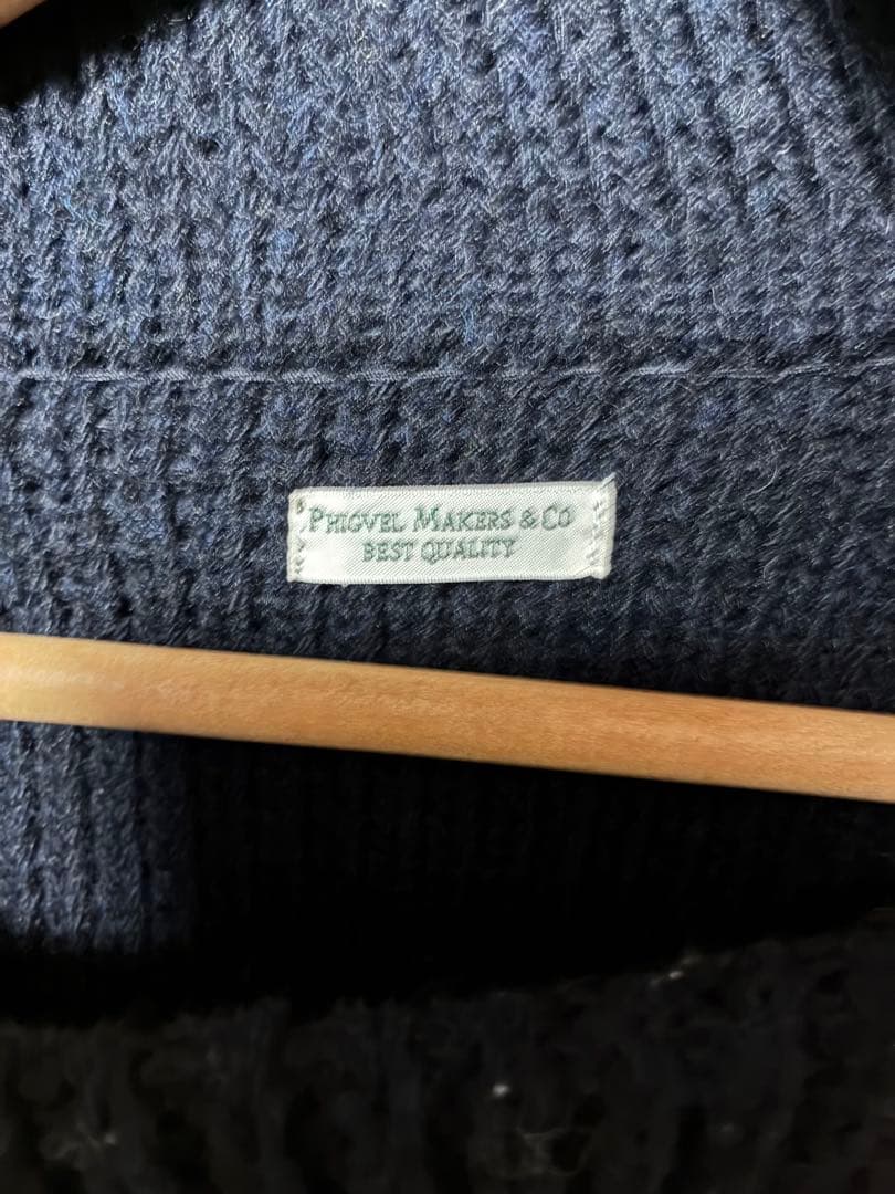 フィグベル　PHIGVEL MAKERS & CO ストライプニットセーター