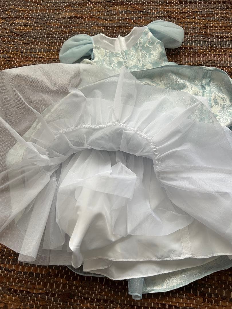 美品 シンデレラドレス ビビディバビディブティック　110