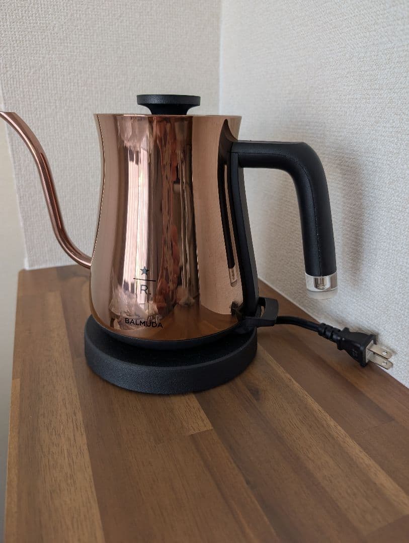 【スタバコラボ】BALMUDA　バルミューダ　電気ケトル　スターバックス　270