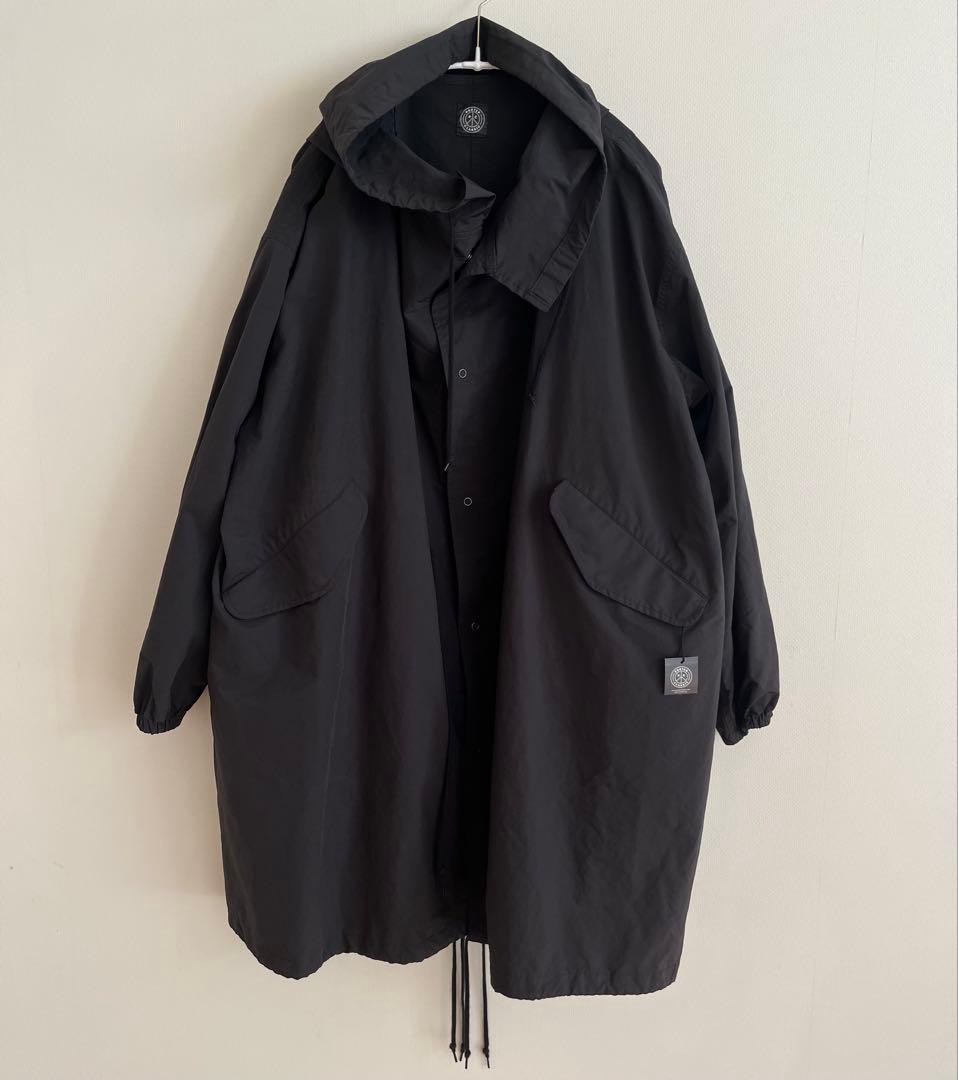 Porter Classic ウェザーミリタリーコート BLACK 2