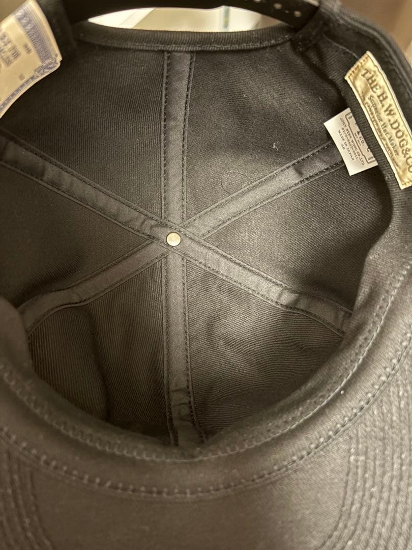 H.W.DOG & CO. ブラックキャップ