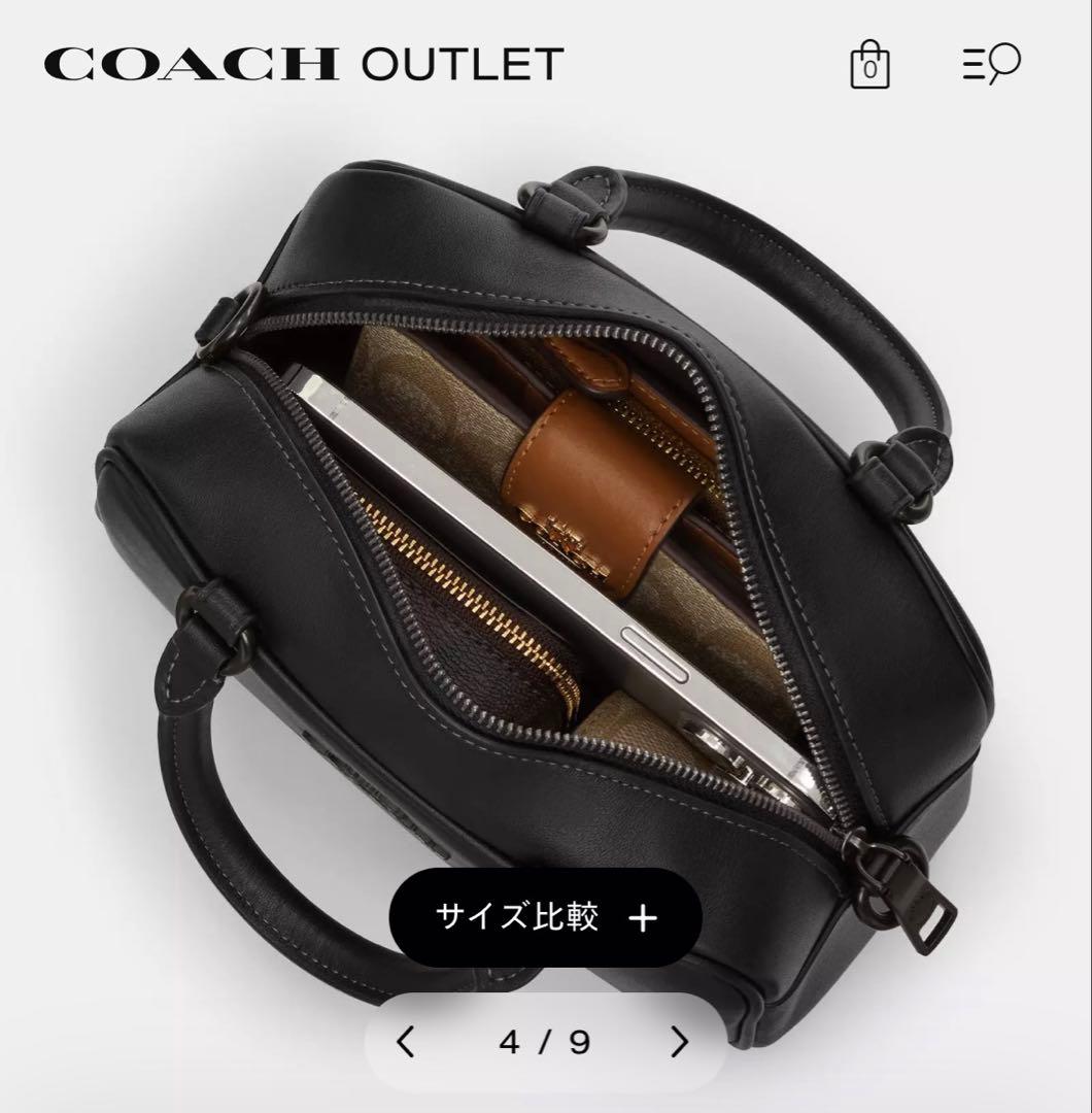 COACH サッチェル　クロスボディ　 ショルダーバッグ　ハンドバッグ　2way