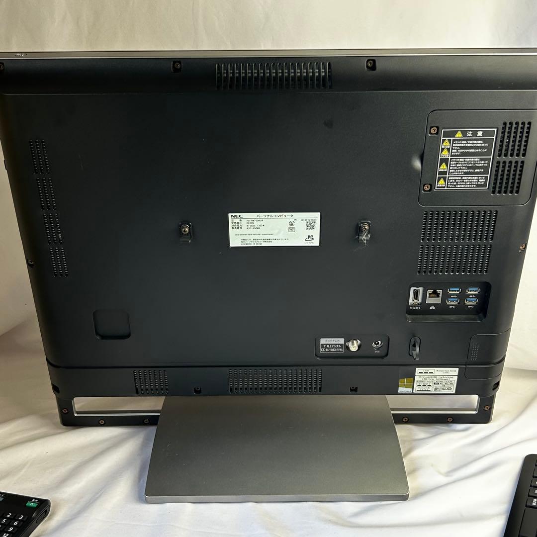 【専用】NEC デスクトップPC VALUESTAR VN770 レッド モニタ