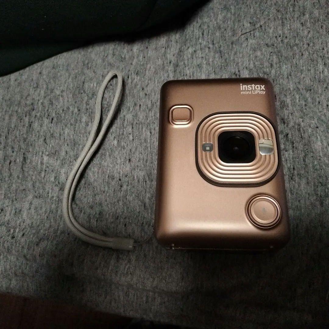 instax mini LiPlay 本体　ピンクゴールド フィルム＋おまけ