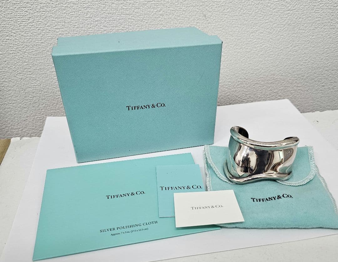 ティファニー エルサ・ペレッティ ボーン カフ バングル SV925