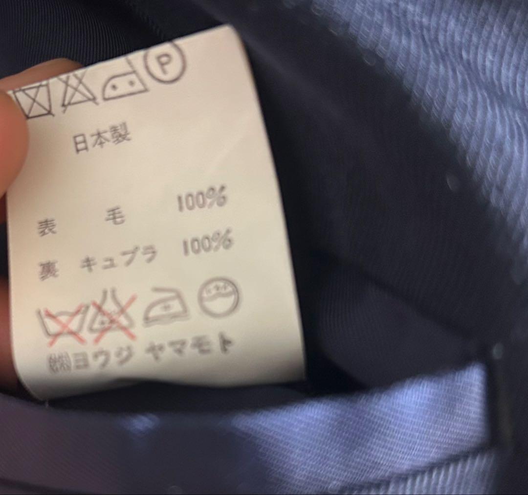 90s yohji yamamoto テーラードジャケット　ウールギャバ