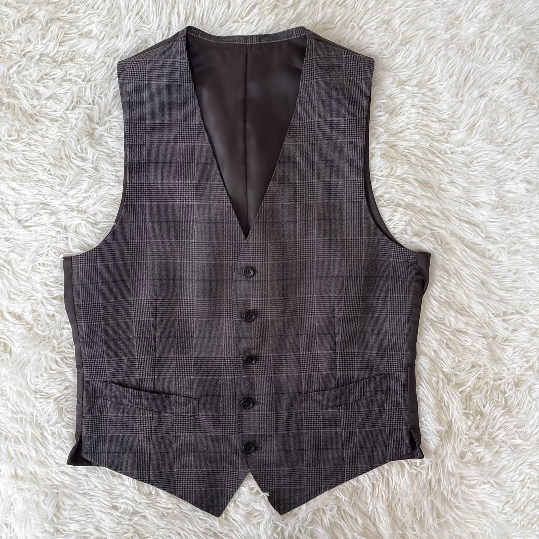 ONLY スーツ スリーピース イタリア生地 DRAGO チェック