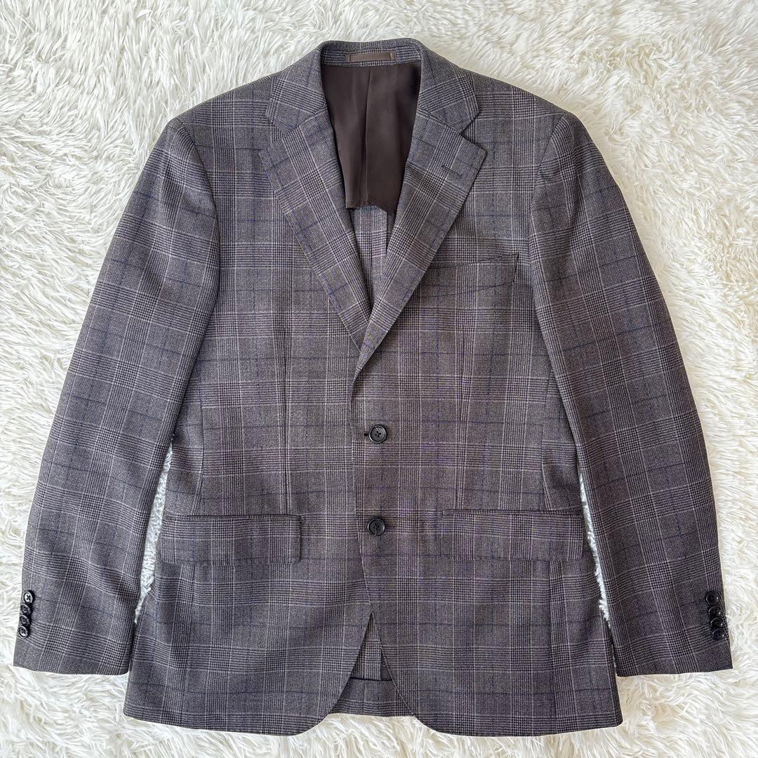 ONLY スーツ スリーピース イタリア生地 DRAGO チェック