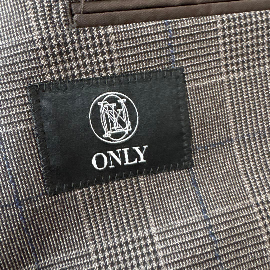 ONLY スーツ スリーピース イタリア生地 DRAGO チェック