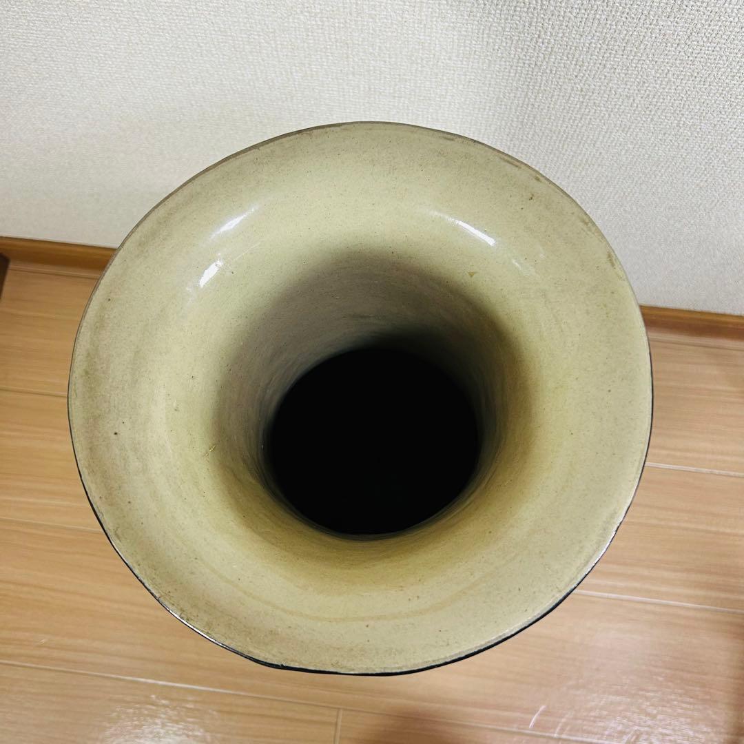【希少】　九谷焼？　大型壺　花瓶　ヴィンテージ