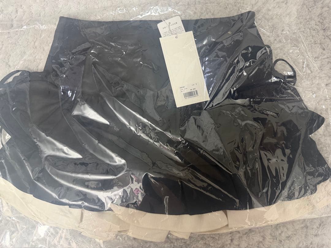 andmary Mel gather skirt black M 正規品