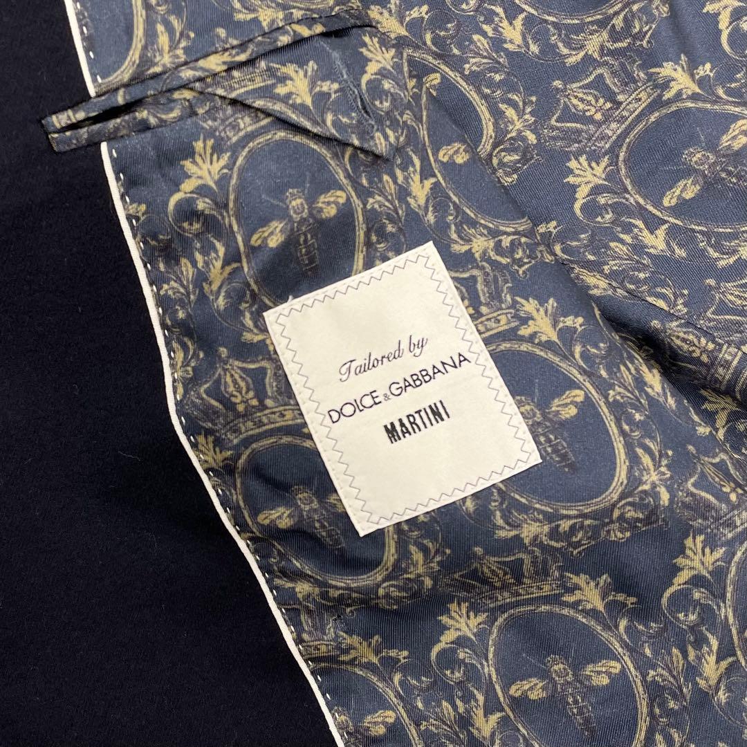 DOLCE & GABBANA ネイビー テーラードジャケット