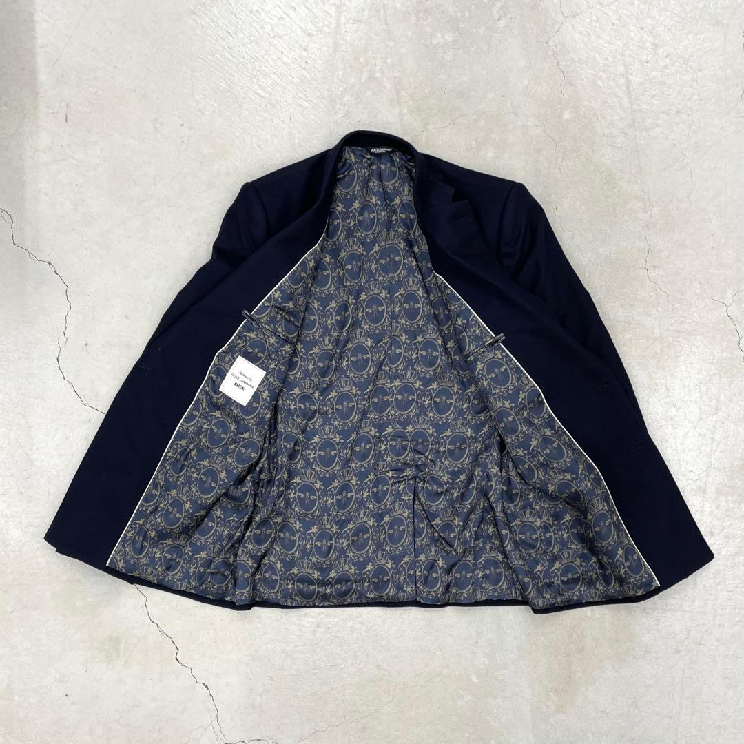 DOLCE & GABBANA ネイビー テーラードジャケット