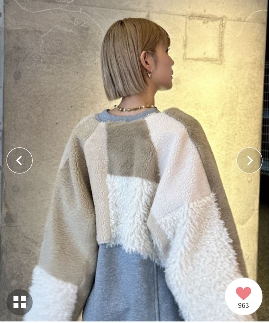 Ameri　MANY WAY VARIOUS BOA JACKET