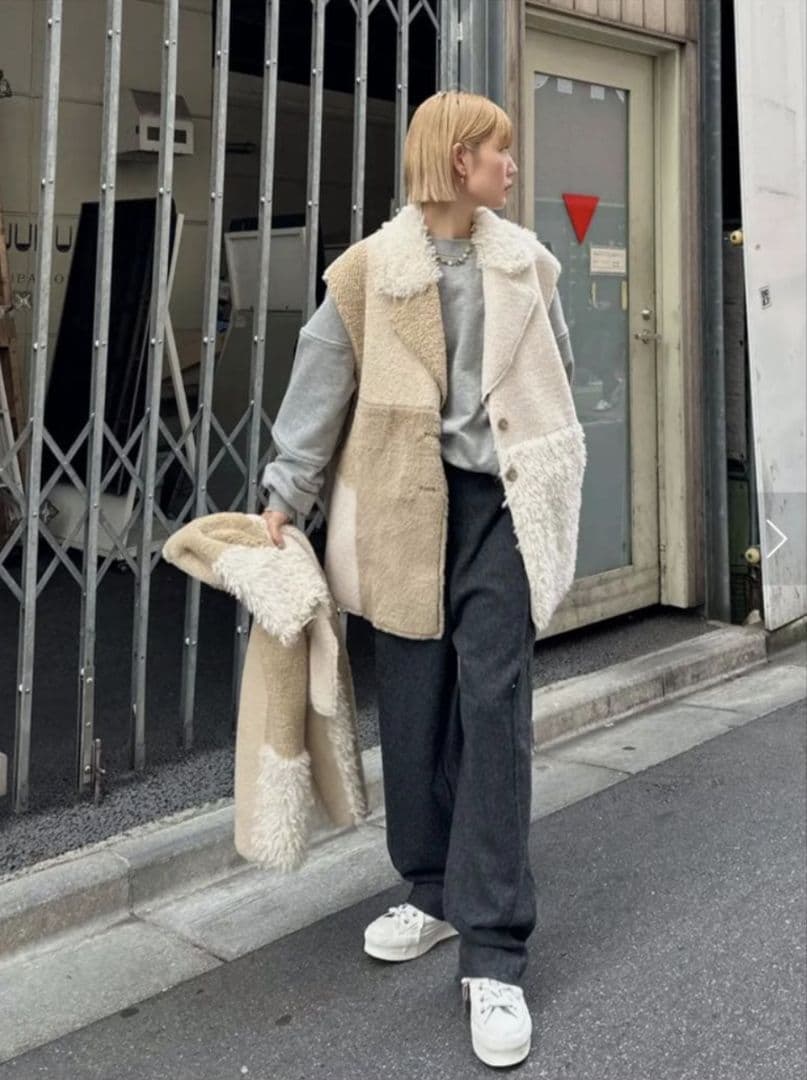 Ameri　MANY WAY VARIOUS BOA JACKET