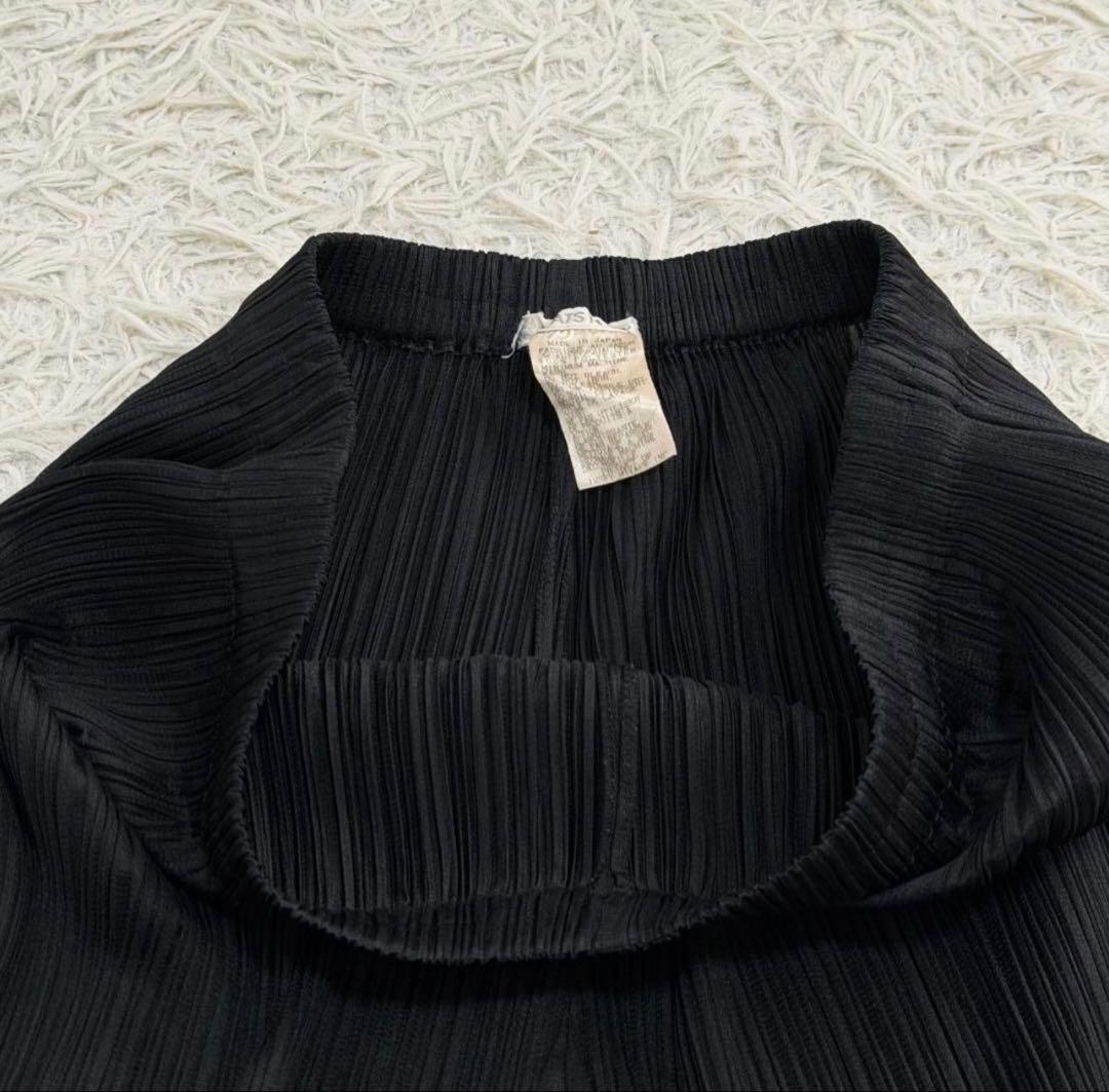 PLEATS PLEASE パンツ 黒 ブラック 3