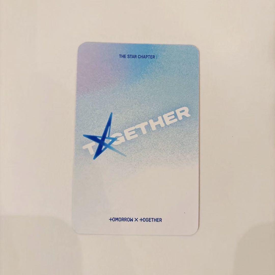 TXT 公式 ACT TOMORROW サイン トレカ ヨンジュン