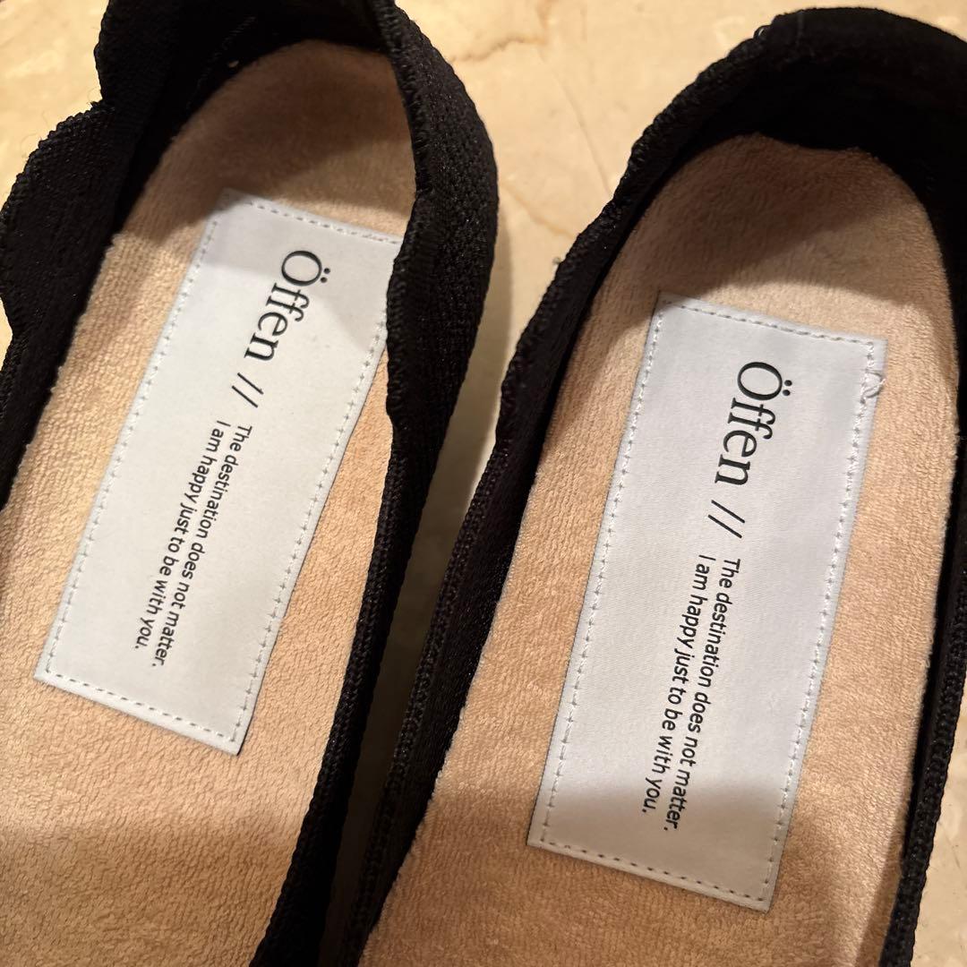 りぃこ美品　offen　オッフェン　ブラック