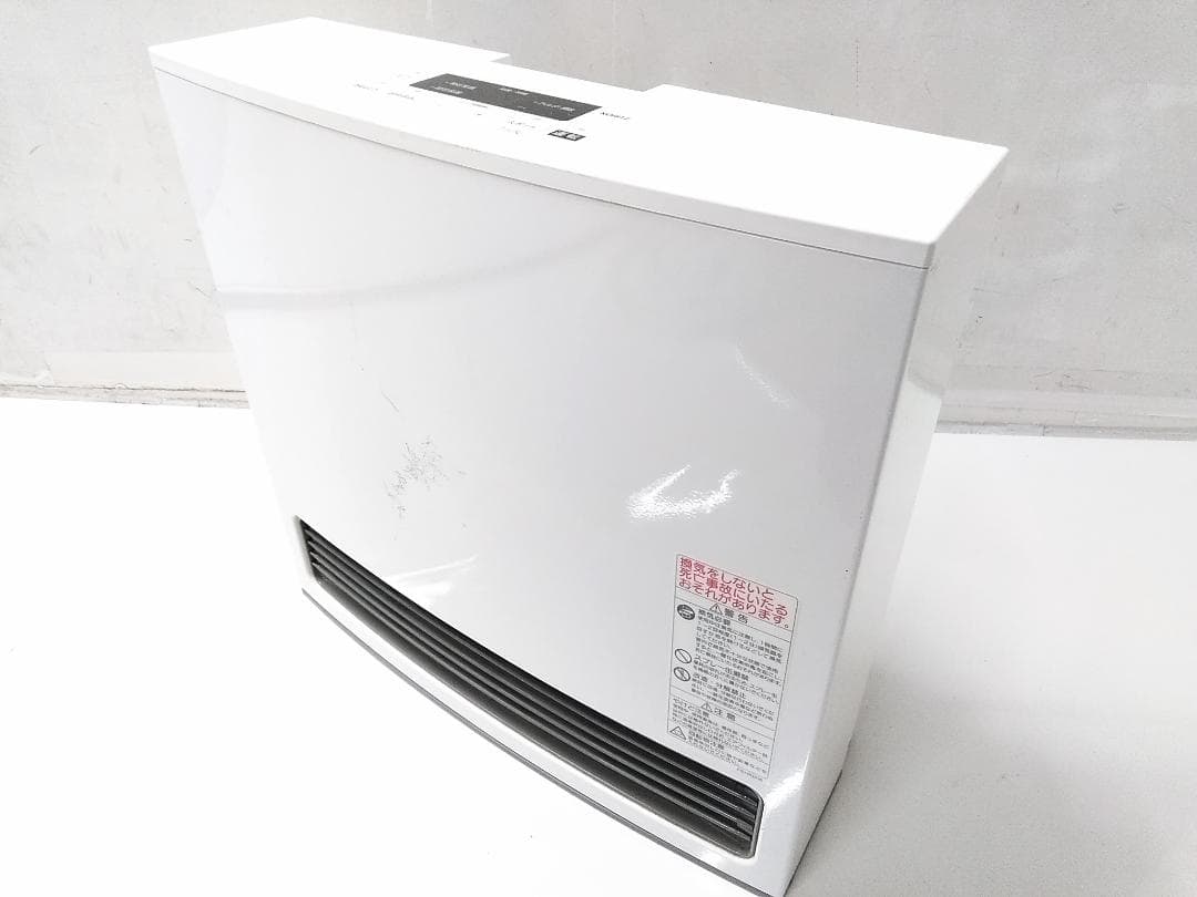 22年 ノーリツ 都市ガス ガスファンヒーター GFH-4006S ホース付き□