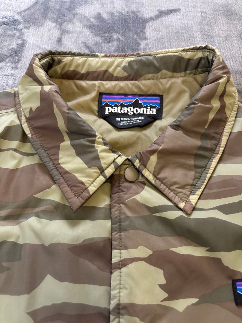patagonia パタゴニア 迷彩 コーチジャケット Mサイズ